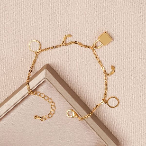 

love bracelet for couple gifts lady jewelry designer braceletes wedding party gift lock bracelet stainless steel plated gold bracelets birth, Golden;silver