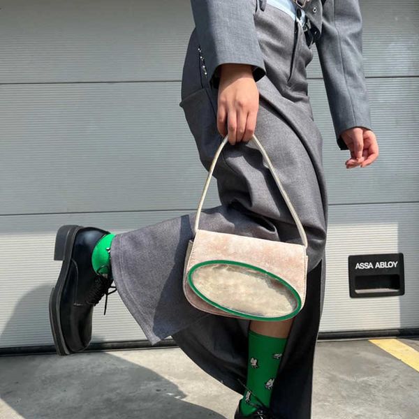 

luxury totes handbag designer bag purse womens tote bag half round brand vintage underarm flap fashion shoulder pink shopping bags