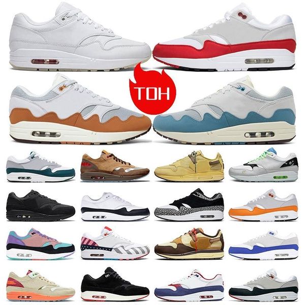 

men women 1 running shoes 87 cactus jack saturn gold baroque brown concepts blueprint mellow heavy patta monarch mens casual shoe train ifmo, Black