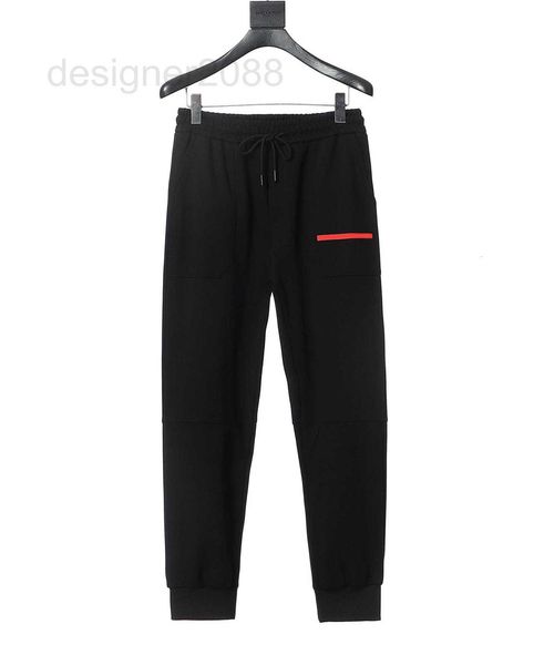 

men's pants designer jacquard letter knitted sweater acquard knitting machine e custom jnlarged detail crew neck cotton scy6, Black