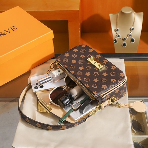 

luxurys designer bag women bags handbag crossbody leather purse fashion flower shoulder lady tote bag wallet 113