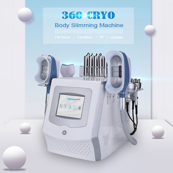 

cryolipolysis fat ing slimming machine fat loss e cellulite removal face body rf equipment 3 cryo handles