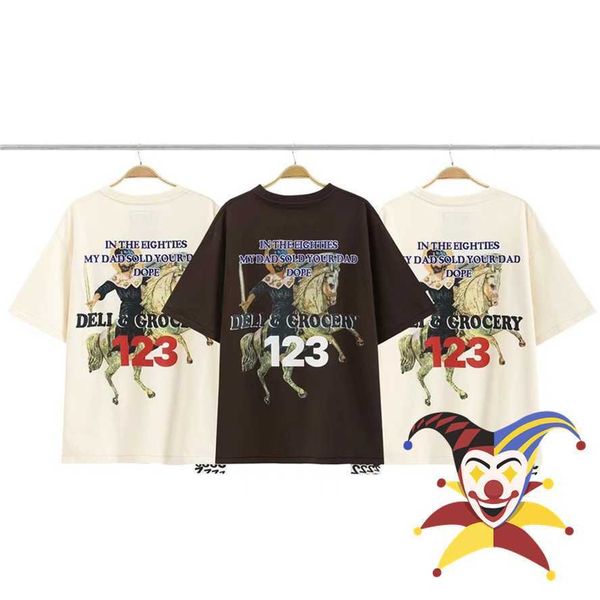 

men's t-shirts rrr123 t shirt men women 1 1 rrr 123 t-shirt puff print tee washed short sleeve t230111, White;black