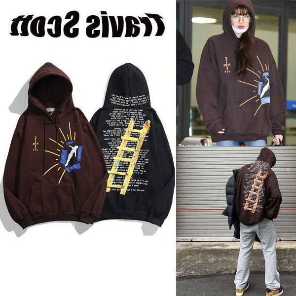 

designers hoodie sweater travis scott's album highest in the room, Black