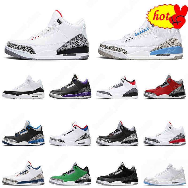 

2023 og -13 2020 men basketball shoes 3s unc throw line varsity royal black cement court purple 3 mens trainer sports sneakers