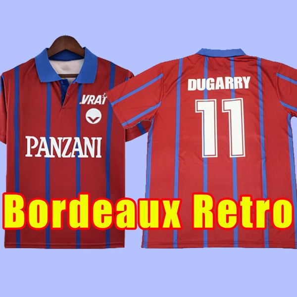 

girondins de bordeaux retro soccer jersey bordeaux zidane dugarry witschge lizarazu classic vintage football shirts 1993 1995, Black;yellow