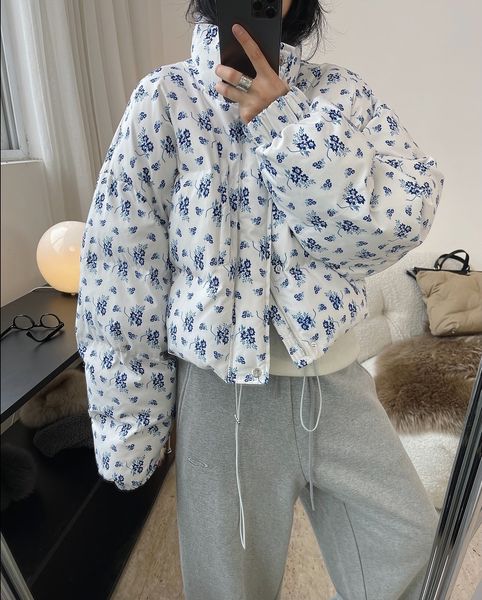 

women's down parkas woman warm short winter coat 230111, Black