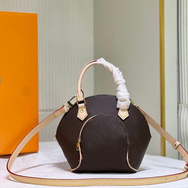 

7a designer ellipse bb bags leather old flower letters zip fastener women crossbody handbags