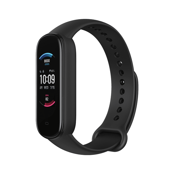 

15-day battery life fitness tracker blood oxygen heart rate sleep monitoring music control water resistant black
