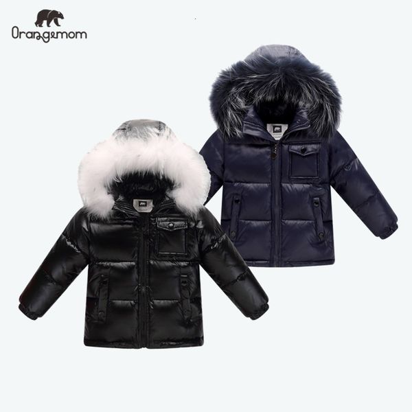 

down coat black winter jacket parka for boys 90 girls jackets children s clothing snow wear kids outerwear boy clothes 230111, Blue;gray