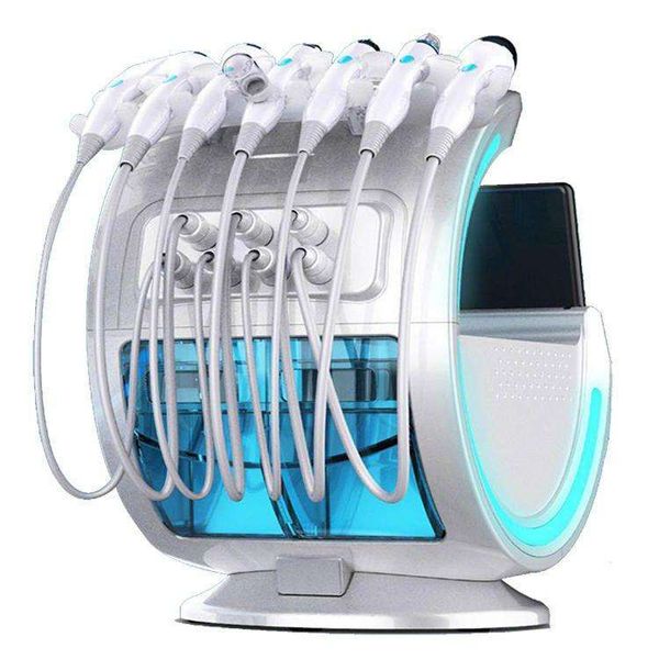 

factory hydra facial skin cleaning aqua peeling oxygen jet hydrafacial machine, Black;white