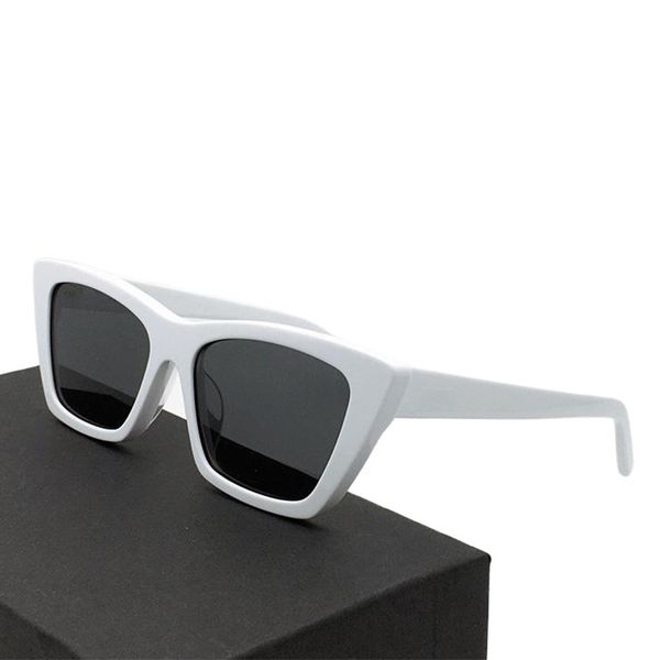 

designer luxury sunglasses for woman eyewear glasses 276 mica popular luxury women fashion retro cat eye shape frame glasses leisure wild st, White;black