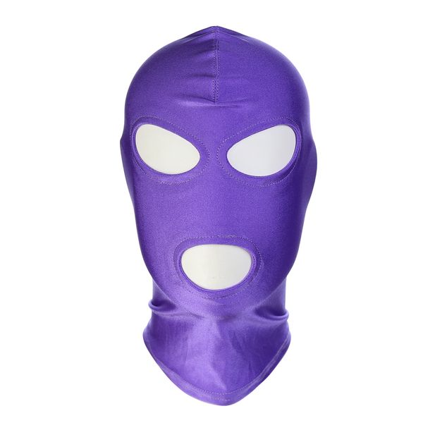 

mascot costumes pornographic headwear sm role play elastic breathable head covering mask erotica products camis g spot stimulation safer sti, Red;yellow