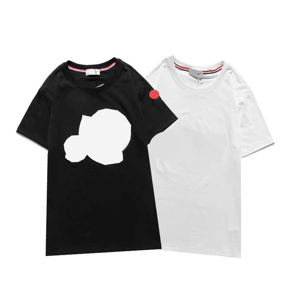 

embroidery mens t-shirt designer t shirt shirts apparel fashion tees brand luxury short sleeve men s clothing tracksuit t-shirt leisure polo, White;black