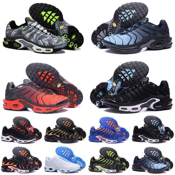 

tn men running shoes sport shoes triple black white green tns plus mens womens outdoor trainers casual sneakers size 36-48