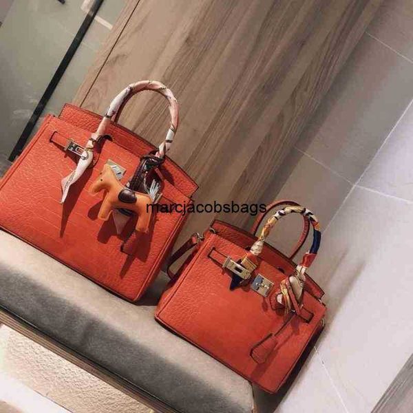 

luxurys handbag herme genuine leather bags handbags women designer women's new 30 rich woman platinum bag crocodile calf material hand-