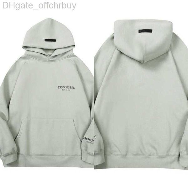 

sweatshirts luxury esss men's jackets hoodies men women chest letter pullover hooded hip hop loose sweatshirt sweater casual couple co, Black;brown