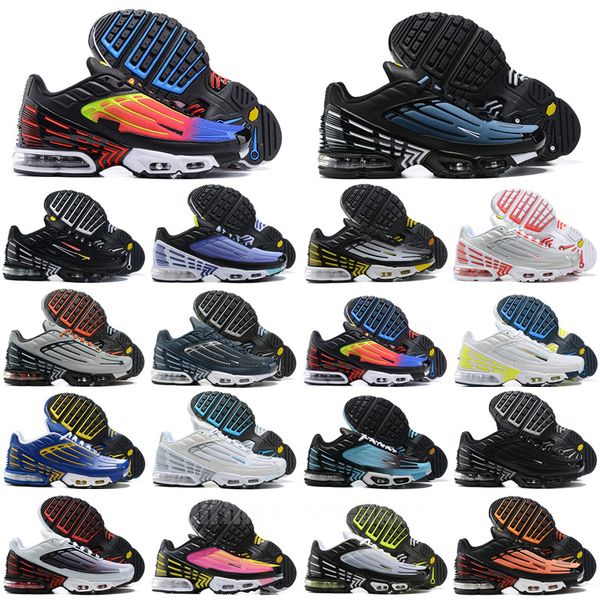 

tn 3 plus iii 2023 running shoes us 12 max tns trainers black blue sports sneakers tiger multi purple gold men women bone black graphic prin