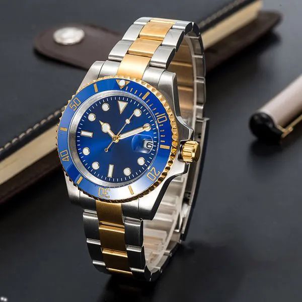 

luxury watches waterproof automatic aaa women watch men copy classic wristwatches style stainless steel 41mm silver luminous sapphire cerami, Slivery;brown