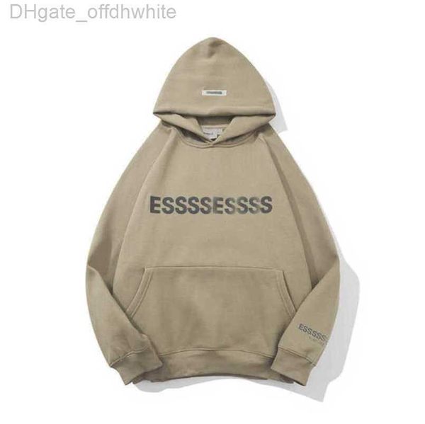 

fashion sweatshirts men's luxury essss tracksuits letter hoodies men women sportswear hooded pant coat sweater casual pullover couple, Gray
