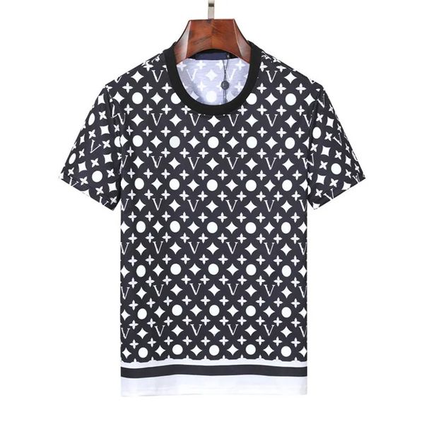 

luxurys designers mens t shirts dress cotton short-sleevedh t shirt loose half-sleeved simple letters mens womens shirts tss, White;black