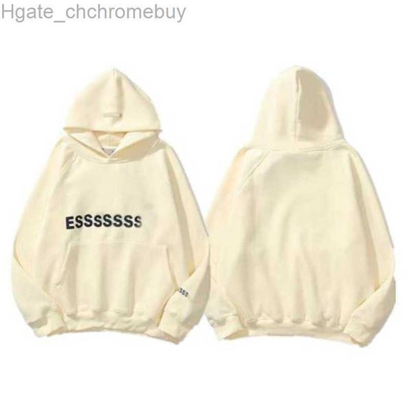 

men's luxury fashion sweatshirts esss tracksuits letter hoodies men women sportswear hooded pant coat sweater casual pullover couple h, Gray