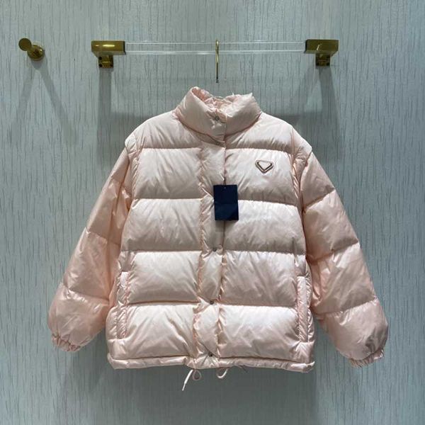 

men's down parkas men down jacket coat puffer jackets parka coats ladies classic casual with removable sleeves gqcn, Black