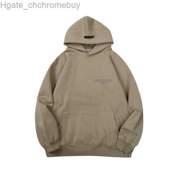 

men's sweatshirts esss luxury jackets hoodies men women chest letter pullover hooded hip hop loose sweatshirt sweater casual couple co, Black