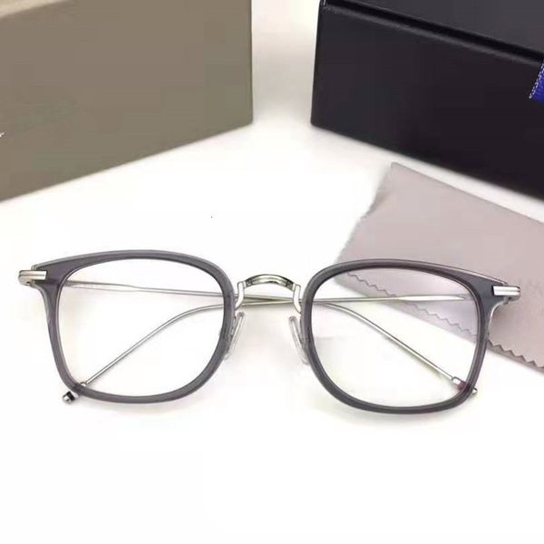 

sunglasses frames brand design square acetate glasses men women optical prescription eyeglasses myopia spectacles tbx905 oclu 230106, Silver