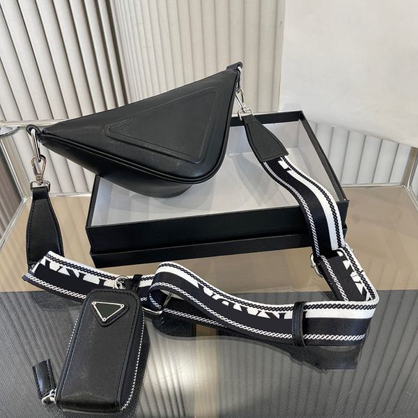 

619sesigner mens bumbags womens fanny pack triangle pouch waist bag teddy crossbody shoulder bags fashion handbags wallet purses 2301131d