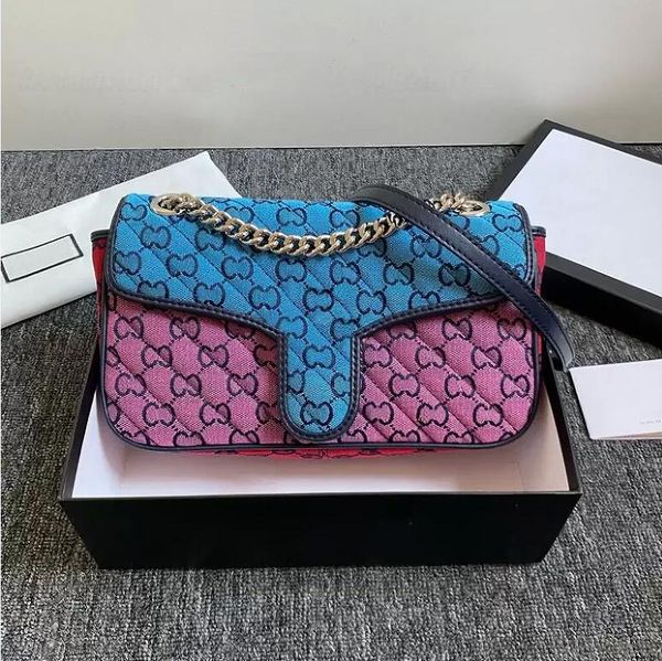 

women luxurys designers bags marmont womens bag bags shoulder canvas handbag handbags classic style gold chain tote messenger