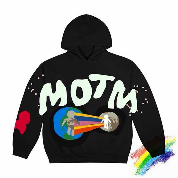 

men's hoodies sweatshirts foaming printing cpfm.xyz for motm iii i am curious hoodie men women 1 1 high-quality oversize pullovers foam, Black