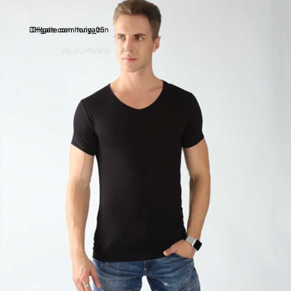 

lu-07 yoga men's short-sleeved fitness running sports sweat-absorbing breathable
