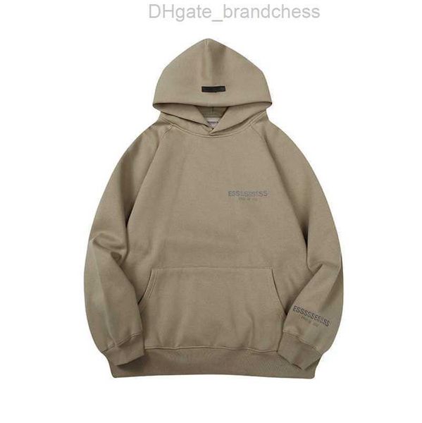 

jackets men's luxury sweatshirts esss hoodies men women chest letter pullover hooded hip hop loose sweatshirt sweater casual couple co, Black
