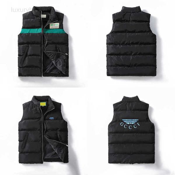 

men's vests designer mens puffer vest for men women winter down vests s bodywarmer jacket classic weskit jackets casual winters coat lv, Black;white