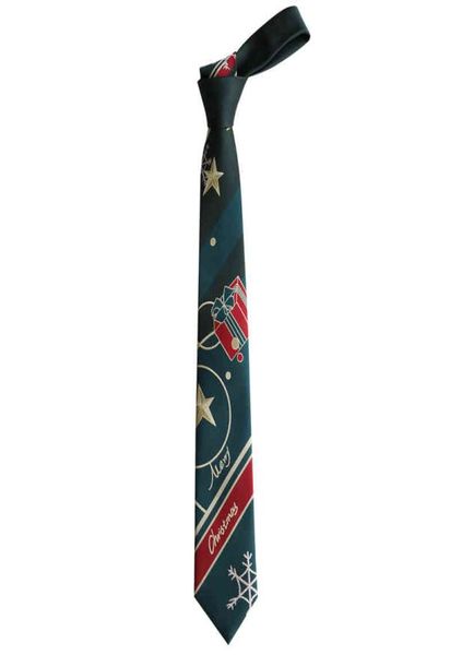 

male men039s 2020 original design necktie uniform merry christmas green tie snowflakes and stars4763831, Blue;purple