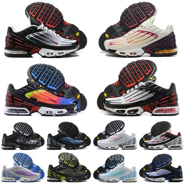 

2022 men running shoes tn plus 3 terrascape triple black white atlanta hyper sky blue fury jade laser wolf grey mens trainers sports sneaker