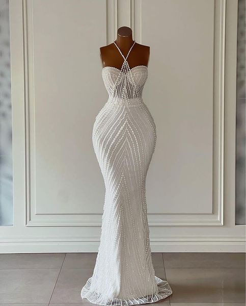 

stylish evening dresses sleeveless v neck halter 3d lace beaded exquisite pearls appliques sequins floor length celebrity prom party dresses, Black;red