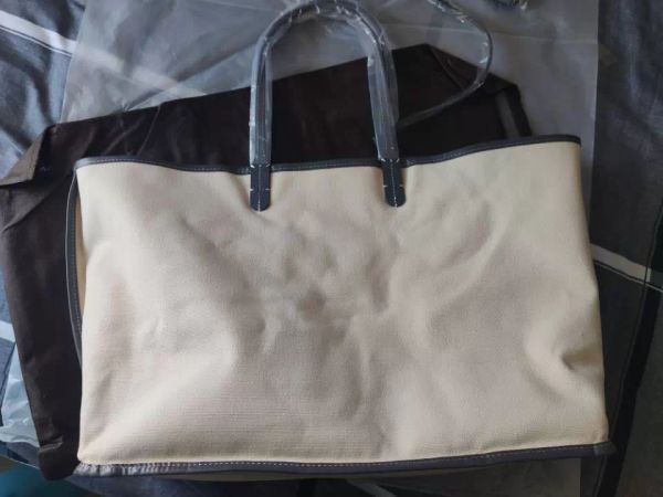 

fashion women leather handbag large canvas tote shopping bag come with small pouch brown dustbag luggage accessories other bags, Black;red