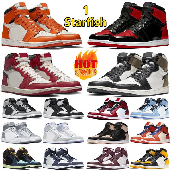 

mens basketball shoes lost found bred patent starfish chicago reimagined university blue dark mocha shadow 2.0 pollen men women trainers spo