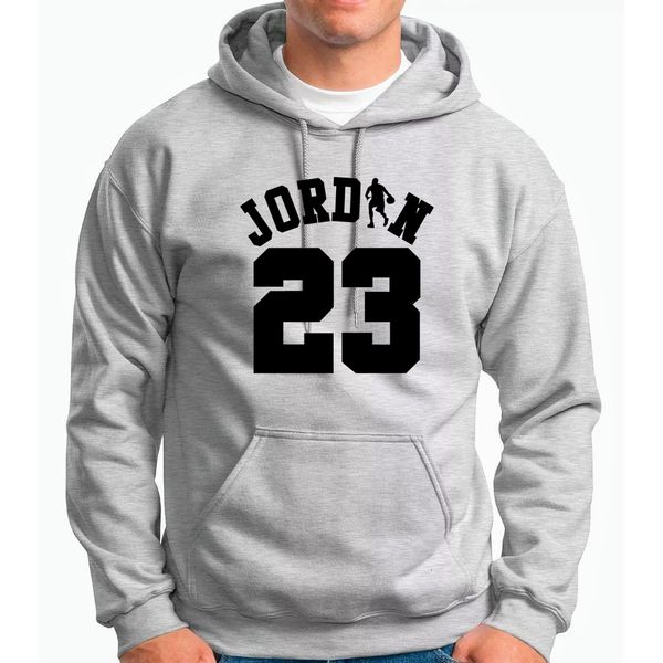 

men's hoodies sweatshirts autumn fleece hip hop basketball 23 printed male sportswear black streetwear hooded pullover 230113