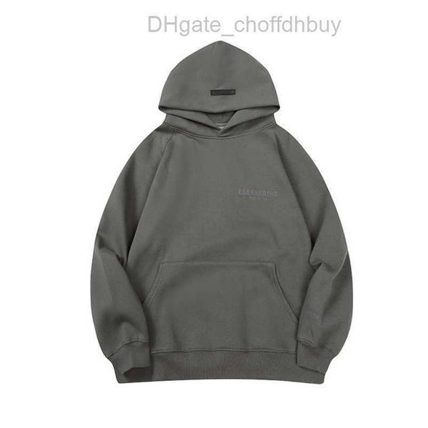 

men's sweatshirts luxury essss jackets hoodies men women chest letter pullover hooded hip hop loose sweatshirt sweater casual couple c, Black