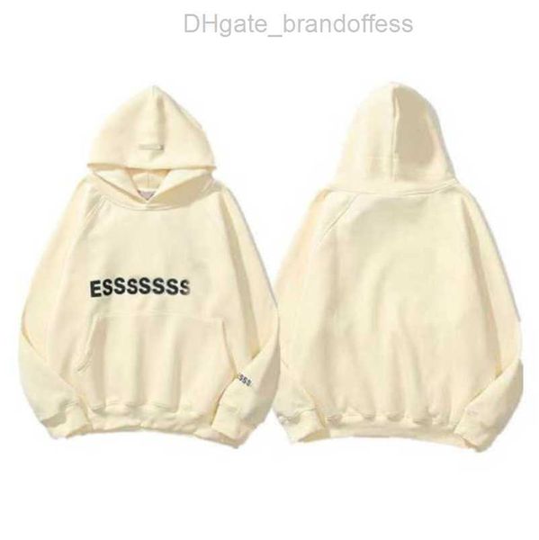 

essss luxury sweatshirts men's jackets hoodies men women chest letter pullover hoodie hooded loose sweater casual sweatshirt couple co, Black;brown