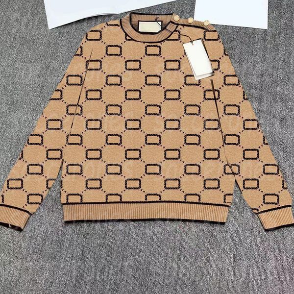 

vintage women knit sweaters round neck jumper long sleeve letter design sweaters jumpers