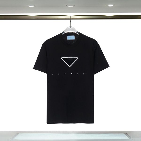 

designer coat cotton short-sleeved comfortable men womenfashionshort t shirts couple modelsoutdoor breathable printedcotton printed short, White;black