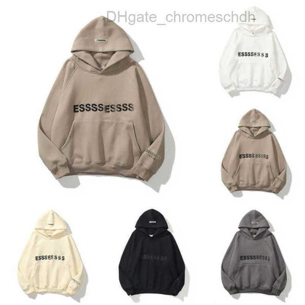 

essss sweatshirts men's luxury jackets hoodies men women chest letter pullover hoodie hooded sweater loose casual sweatshirt couple co, Black;brown