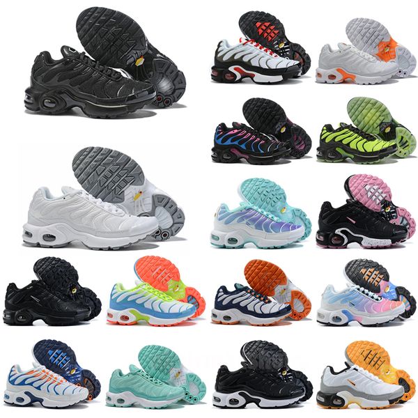 

2023 tn kids running shoes tn enfant breathable soft sports chaussures boys girls tns plus sneakers youth requin trainers size 25-35
