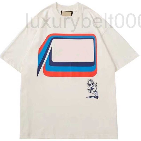 

women's t-shirt designer t-shirt short sleeves luxurious summer street breathable round neck women high-quality lovers' clothing e, White