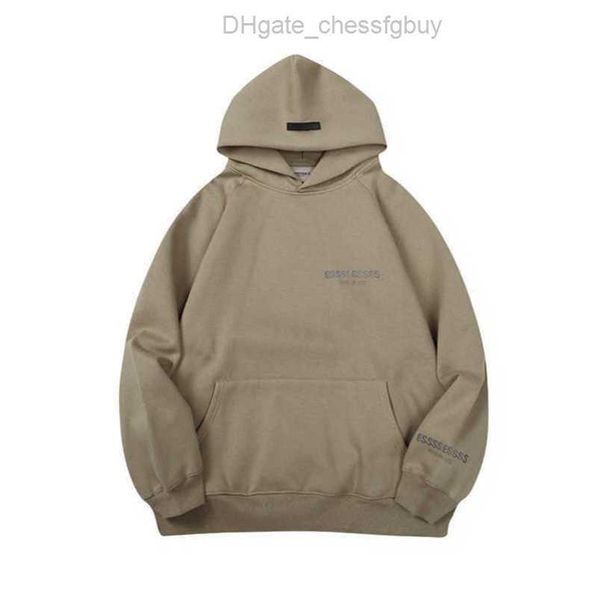 

luxury sweatshirts esss jackets men's hoodies men women chest letter pullover hooded hip hop loose sweatshirt sweater casual couple co, Black;brown