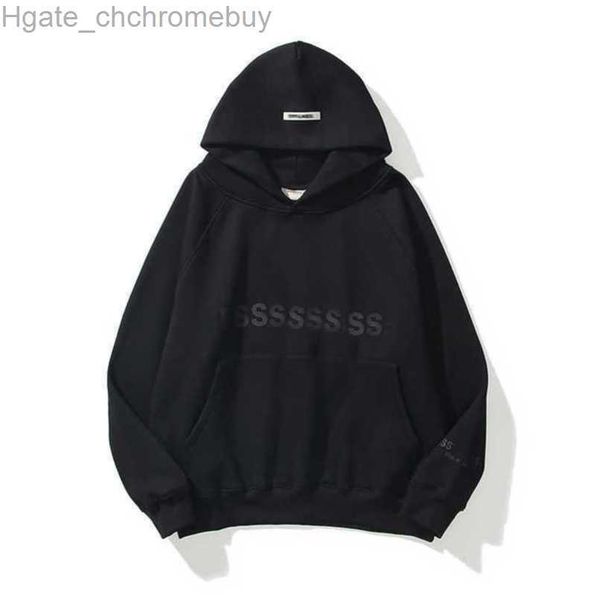 

men's sweatshirts fashion luxury esss tracksuits letter hoodies men women sportswear hooded pant coat sweater casual pullover couple h, Gray